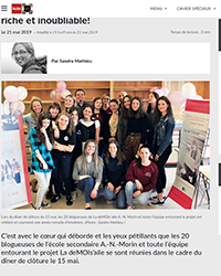 La deMOIs’aile Sainte-Adèle : Une expérience riche et inoubliable!...