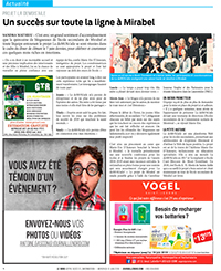 Un succès sur toute la ligne à Mirabel ...