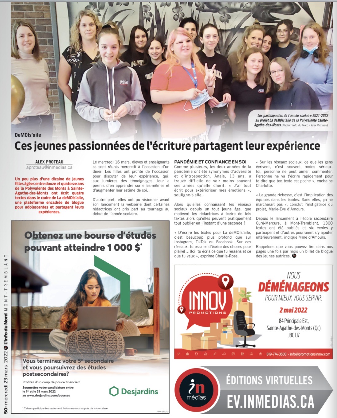 Ces jeunes passionnées de l’écriture partagent leur expérience