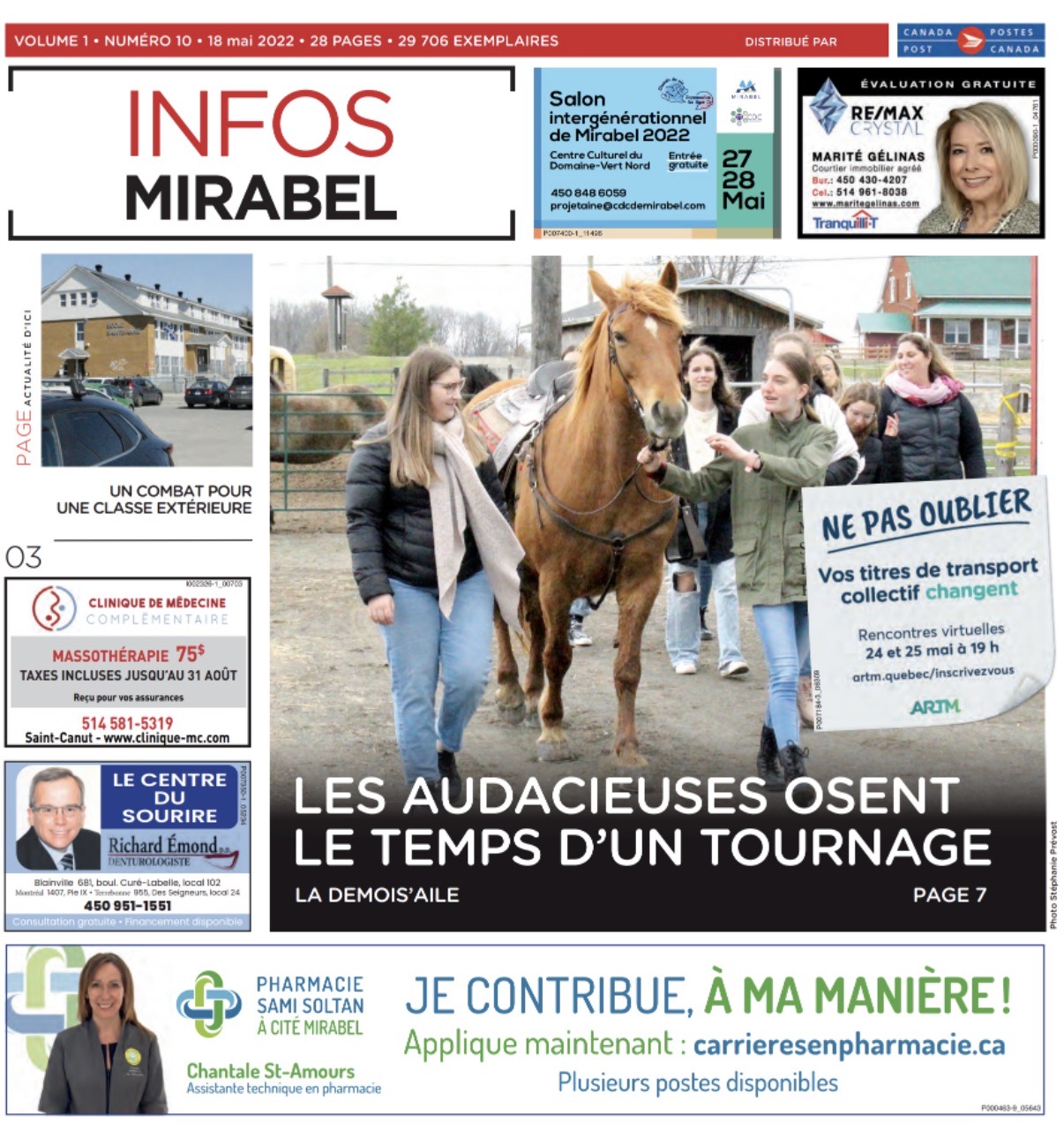 Les audacieuses osent le temps d’un tourage